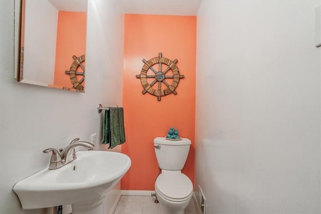 1230 Northwestern Dr, Monroeville, PA 15146 - bathroom with a sink and tile patterned flooring