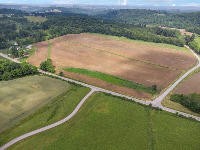 207 State Park Rd, New Alexandria, PA 15670 - aerial overview of property's location featuring property parcel outlined and a heavily wooded area