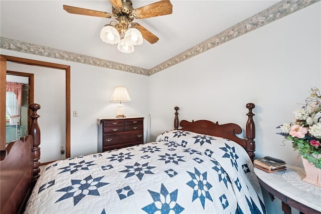 207 State Park Rd, New Alexandria, PA 15670 - bedroom featuring a ceiling fan