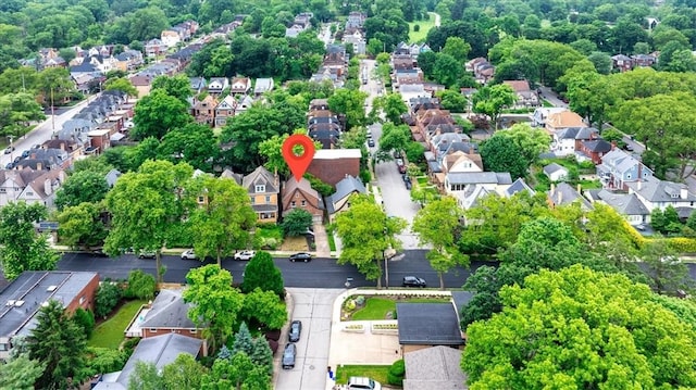 7032 Reynolds St, Point Breeze, PA 15208 - aerial overview of property's location with nearby suburban area