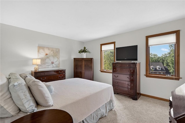 408 Bryn Ct, Ross Twp, PA 15237 - bedroom with light carpet and baseboards