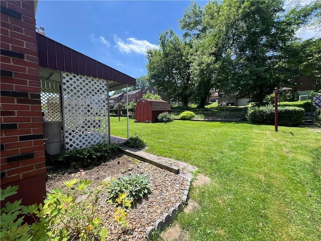 1104 Jefferson St, Mckeesport, PA 15132 - view of yard with a shed