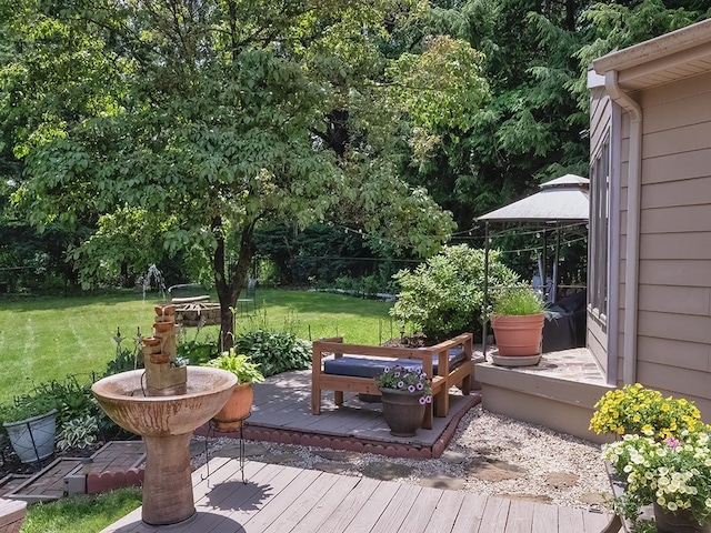 554 Rolling Green Dr, Bethel Park, PA 15102 - view of wooden deck