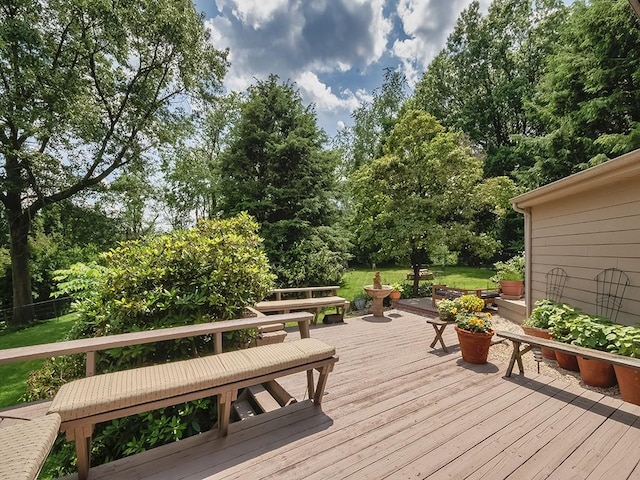 554 Rolling Green Dr, Bethel Park, PA 15102 - deck with view of wooded area