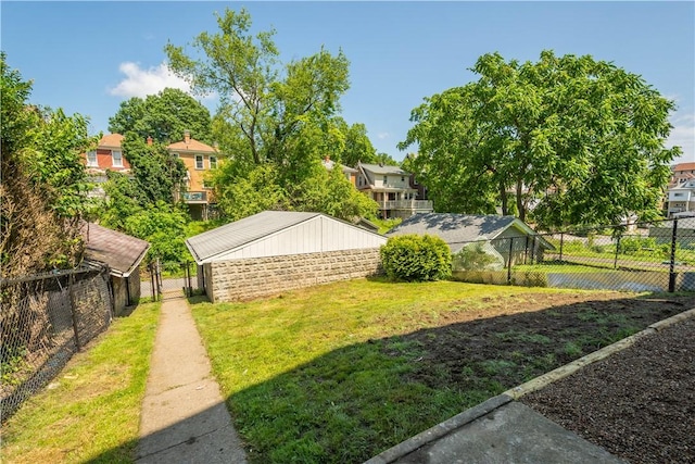 3246 Piedmont Ave, Dormont, PA 15216 - fenced backyard featuring a gate and a residential view