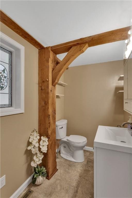 2161/2 Robin Hood Dr, Irwin, PA 15642 - bathroom with vanity and toilet