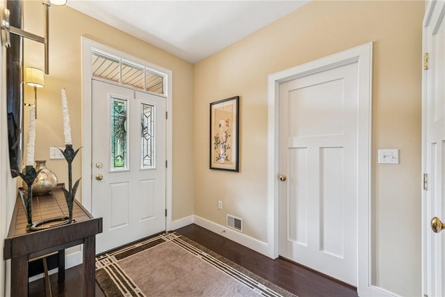 6092 Triple Crown Cir, Hempfield Twp, PA 15601 - entrance foyer featuring baseboards and dark wood finished floors