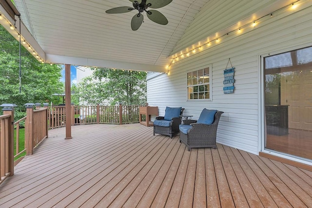 642 Water View Dr, Cranberry Twp, PA 16066 - deck with ceiling fan
