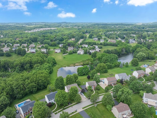642 Water View Dr, Cranberry Twp, PA 16066 - aerial perspective of suburban area featuring a large body of water