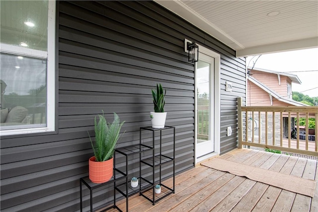226 Main Street Ext, Callery Boro, PA 16024 - view of wooden terrace
