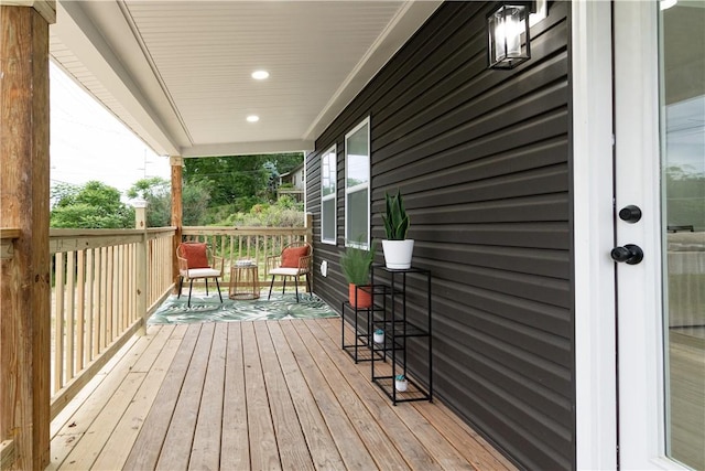 226 Main Street Ext, Callery Boro, PA 16024 - view of wooden terrace