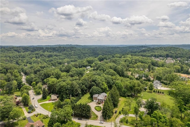 2590 Wildwood Rd, Hampton, PA 15101 - aerial view of a heavily wooded area