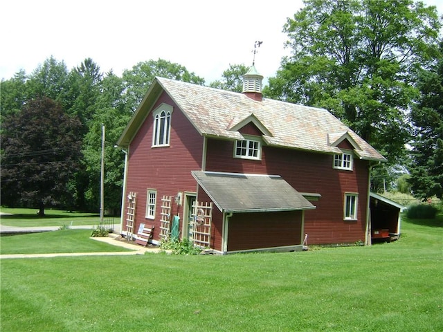 404 Scipio, Jamestown, PA 16134 - view of side of home featuring a lawn