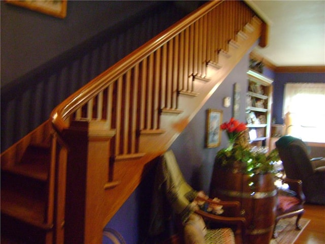 404 Scipio, Jamestown, PA 16134 - stairway with wood finished floors