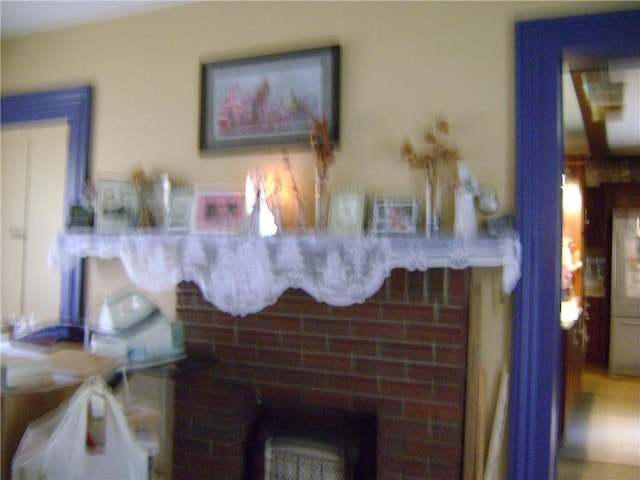 404 Scipio, Jamestown, PA 16134 - detailed view of a fireplace
