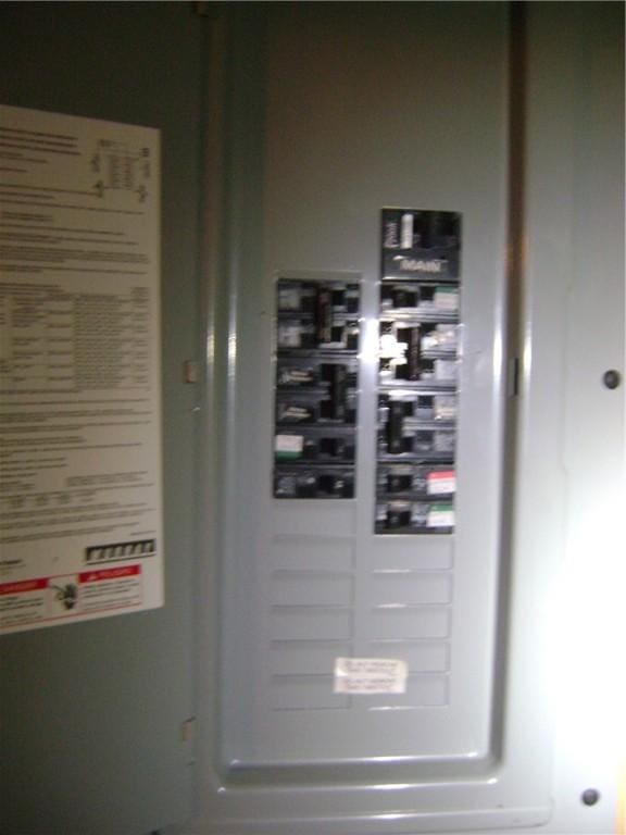 404 Scipio, Jamestown, PA 16134 - utility room featuring electric panel
