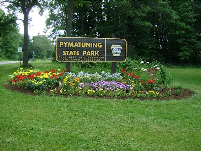 404 Scipio, Jamestown, PA 16134 - community sign with a yard