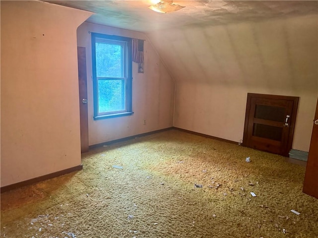 263 Elicker Rd, Plum Boro, PA 15239 - additional living space with vaulted ceiling and baseboards