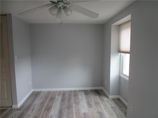 43 Shadow, Whitehall, PA 15227 - unfurnished room featuring ceiling fan and light wood-type flooring