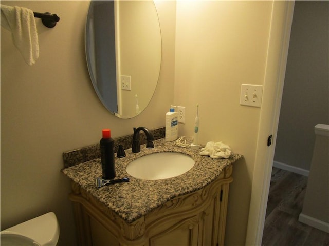 43 Shadow, Whitehall, PA 15227 - bathroom featuring wood finished floors and vanity