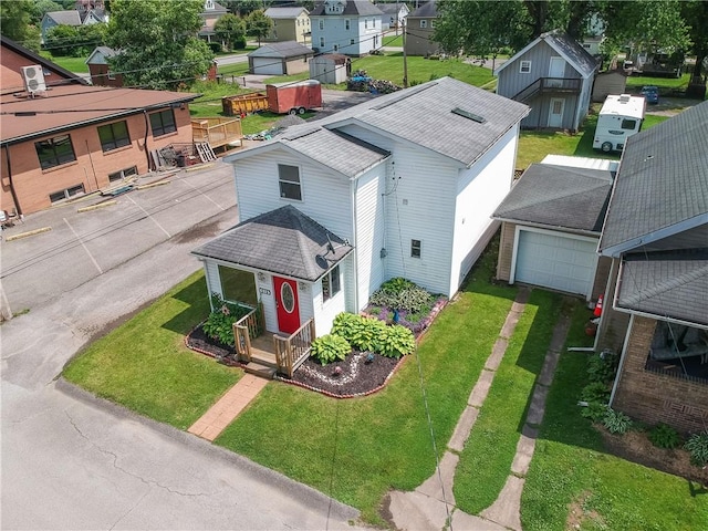 516 5th St, Darlngtn Twp, PA 16115 - aerial perspective of suburban area