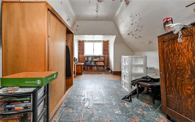 4123 Stanley St, Greenfield, PA 15207 - additional living space featuring lofted ceiling and baseboards
