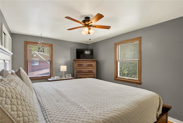 1171 La Salle Rd, Monroeville, PA 15146 - bedroom featuring ceiling fan and baseboards