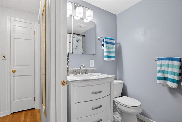 1171 La Salle Rd, Monroeville, PA 15146 - bathroom featuring vanity and wood finished floors
