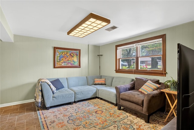 1171 La Salle Rd, Monroeville, PA 15146 - living room with baseboards and stone finish floors