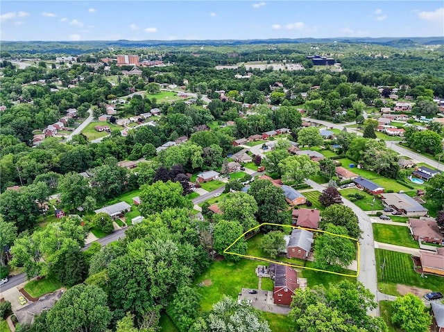 1171 La Salle Rd, Monroeville, PA 15146 - aerial view of residential area with property boundaries highlighted