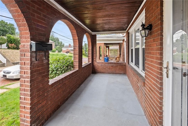 2072 Dartmore St, Overbrook, PA 15210 - view of covered porch