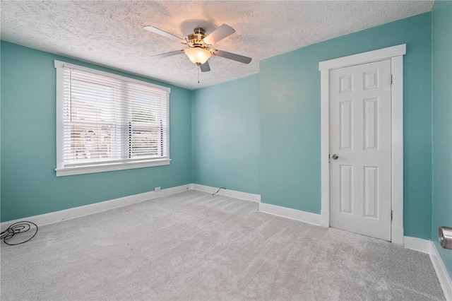 2072 Dartmore St, Overbrook, PA 15210 - carpeted empty room featuring a textured ceiling and a ceiling fan