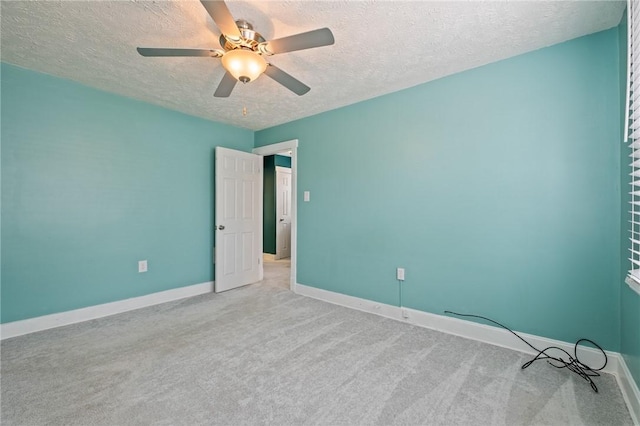 2072 Dartmore St, Overbrook, PA 15210 - carpeted empty room featuring a textured ceiling and a ceiling fan