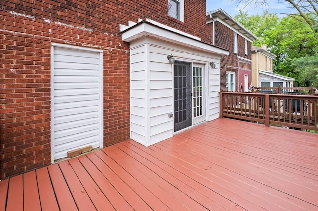 2072 Dartmore St, Overbrook, PA 15210 - view of wooden terrace