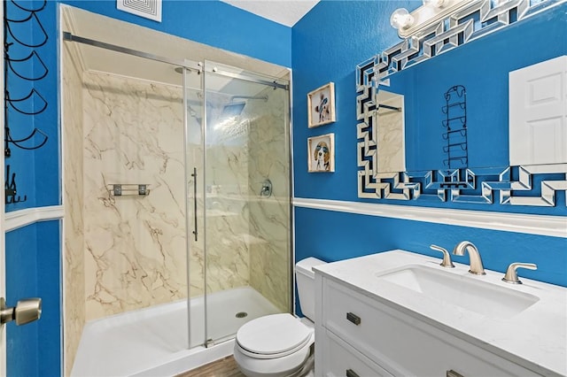 312 Edith St, Mt Washington, PA 15211 - bathroom featuring a marble finish shower and vanity