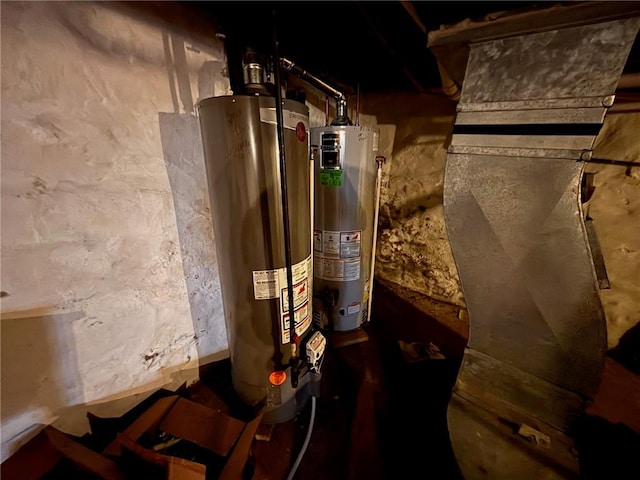 26 Carrick Ave, Carrick, PA 15210 - utility room with gas water heater