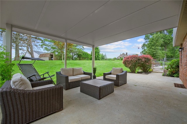 1202 Oakridge Rd, South Fayette, PA 15057 - view of patio with outdoor lounge area