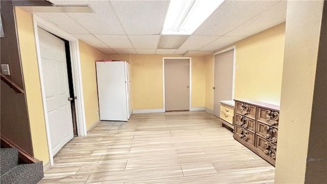 408 Rodi Rd, Penn Hills, PA 15235 - hall with a paneled ceiling and stairs