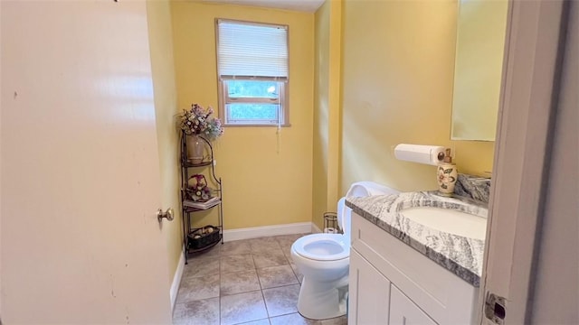 408 Rodi Rd, Penn Hills, PA 15235 - bathroom with vanity and tile patterned floors