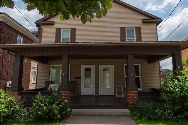47-49 S S 5th St, Indiana Boro Ind, PA 15701 - view of front of house featuring a porch