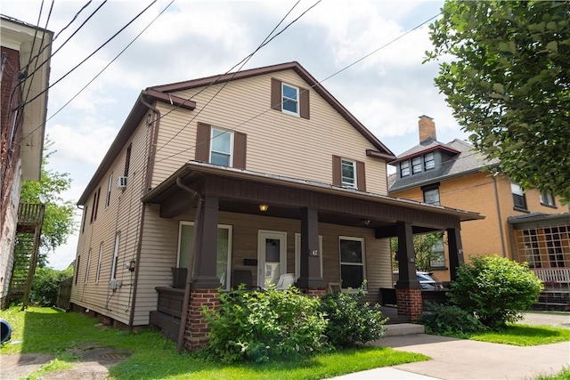 47-49 S S 5th St, Indiana Boro Ind, PA 15701 - view of front of property with a porch