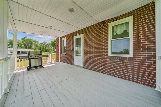 585 Dugan Way, New Kensington, PA 15068 - wooden terrace featuring area for grilling