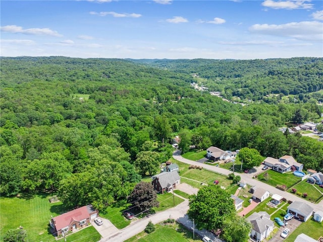 585 Dugan Way, New Kensington, PA 15068 - drone / aerial view of a heavily wooded area