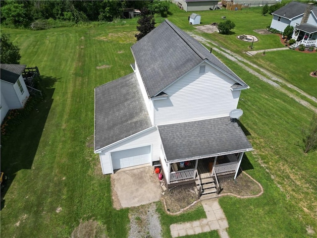 125 Clay St, Marion Twp, PA 16020 - view from above of property