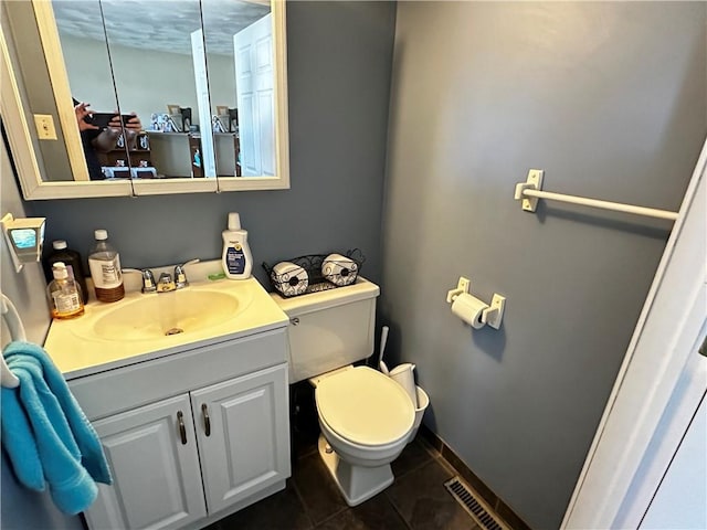 206 Pine St, Connellsville, PA 15425 - bathroom featuring vanity and tile patterned flooring