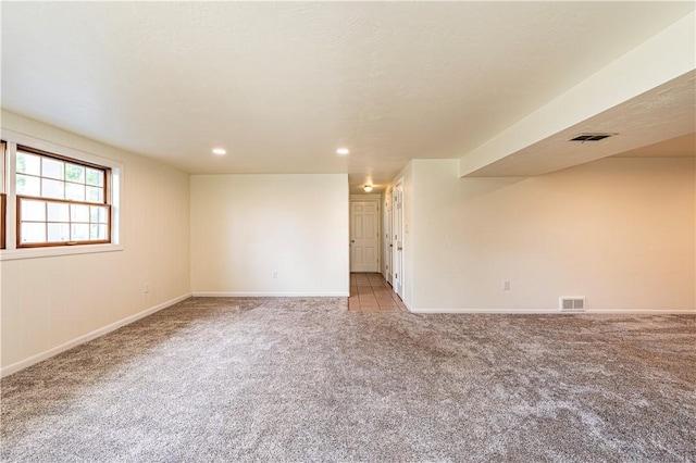 25 Nottingham Dr, Hempfield Twp, PA 15601 - empty room featuring light colored carpet and recessed lighting