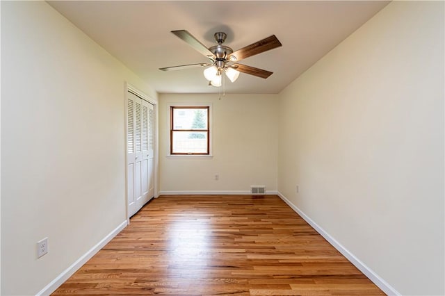 25 Nottingham Dr, Hempfield Twp, PA 15601 - unfurnished room with light wood-style flooring and a ceiling fan