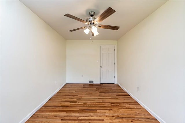 25 Nottingham Dr, Hempfield Twp, PA 15601 - spare room with a ceiling fan and light wood-style flooring