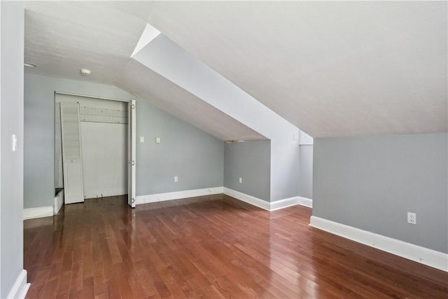 2617-2619 Spring Garden Ave, Spring Garden, PA 15212 - additional living space featuring vaulted ceiling and wood finished floors