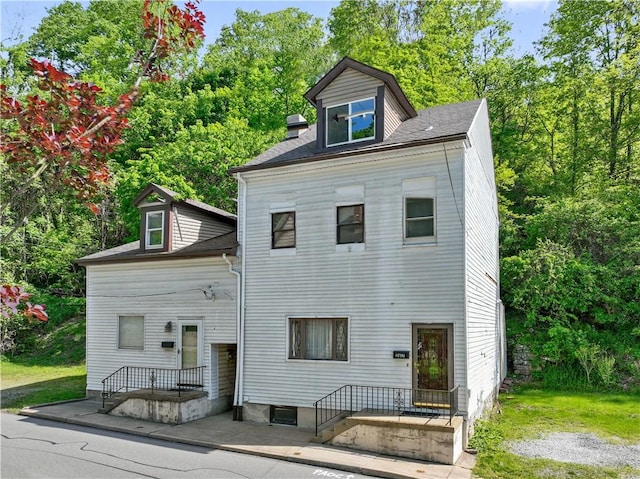 2617-2619 Spring Garden Ave, Spring Garden, PA 15212 - view of front of house featuring a shingled roof